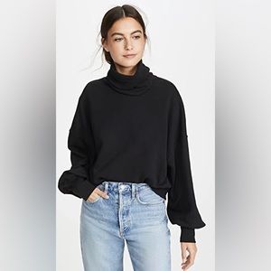 AGOLDE Balloon sleeve turtleneck sweatshirt